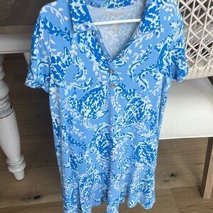 Lilly Pulitzer 8-10 turtle pattern